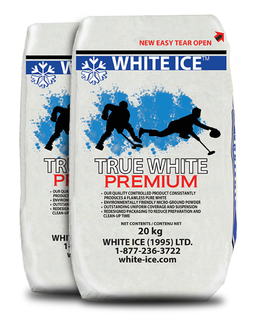 TRUE WHITE PREMIUM Ice Paint for Hockey and Curling Rink