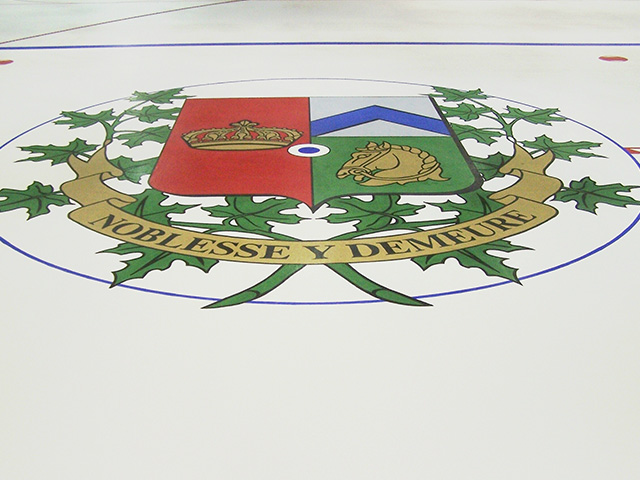 Center Ice Hockey Logo
