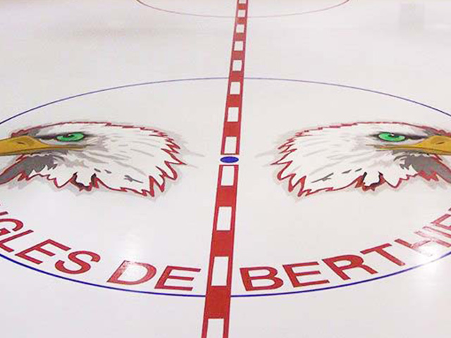Center Ice Hockey Logo
