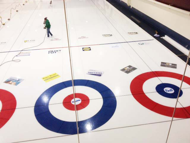 Curling Rink Paint